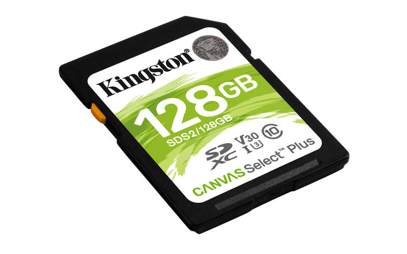 Paměťová karta Kingston Canvas Select Plus SDXC 128GB UHS-I U3 obrázek 2